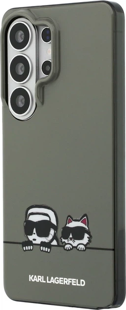 Чохол Karl Lagerfeld IML Peekaboo Karl&Choupette MagSafe для Samsung Galaxy S26 Ultra Black (KLHMS26L6HPKACK) - зображення 2