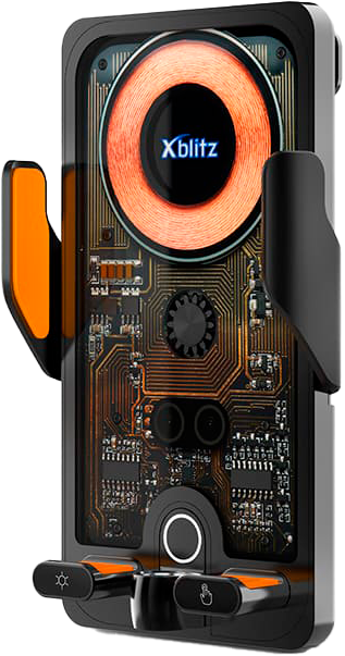 Uchwyt samochodowy Xblitz FX7 Exclusive Black (5902479676098) - obraz 2