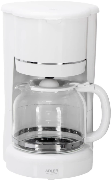 Кавоварка крапельна Adler AD 4383 Біла - зображення 2