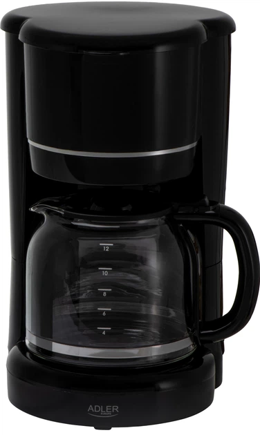 Ekspres do kawy przelewowy Adler AD 4383 Czarny - obraz 2