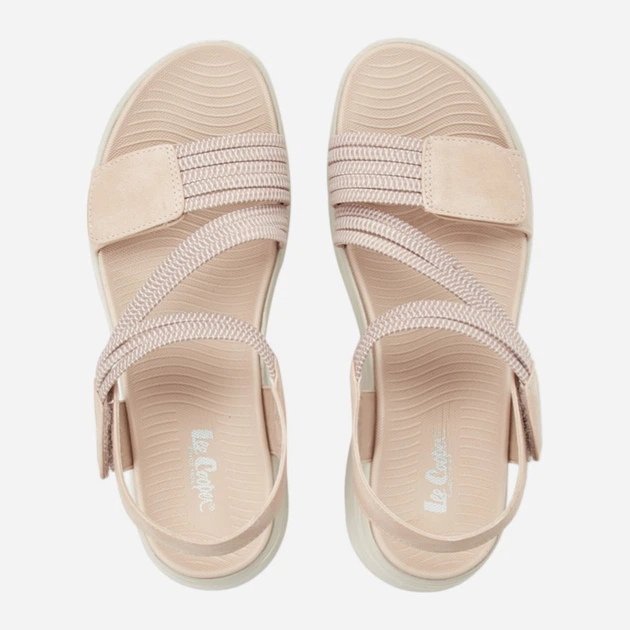 Жіночі сандалії Lee Cooper LCW-26-15-4270 37 (24.4 см) Світло-рожеві (5901479619159) - зображення 4
