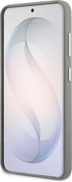 Чохол Karl Lagerfeld Saffiano Double Heads Metal для Samsung Galaxy S26 Silver (KLHCS26SPSFDHPOG) - зображення 5