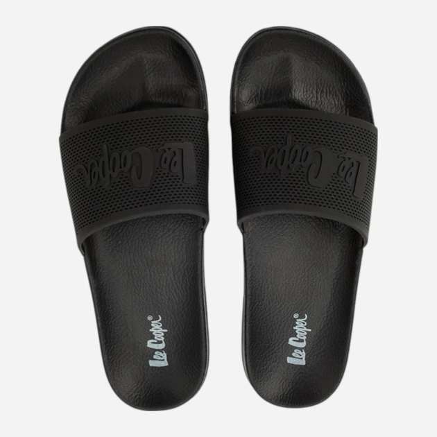 Чоловічі шльопанці для пляжу Lee Cooper LCW-26-07-4166 41 (27.3 см) Чорні (5901479638532) - зображення 4