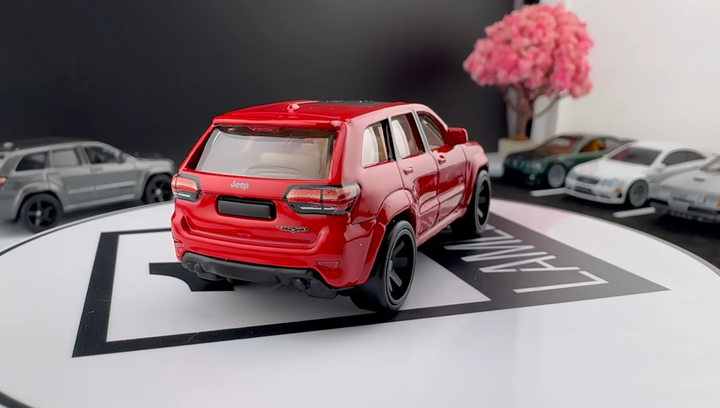 Машинка Premium Hot Wheels 2019 Jeep Grand Cherokee Trackhawk Power Trip 1:64 JKF28 Red - изображение 3