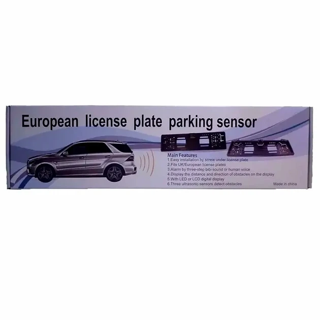 Рамка для номера с камерой 640х480 IP66 Wi-Fi 12V черная для защиты автомобиля и удобства парковки - изображение 8