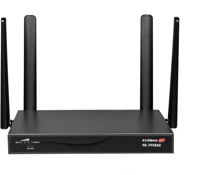 Router Edimax 4G LTE AC1200 WiFi Router (4G-7449AC) - Zdjęcie 1 Router Edimax 4G LTE AC1200 WiFi Router (4G-7449AC) - obraz 1
