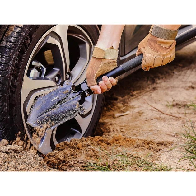 Багатофункціональна складна лопата NexTool Folding Shovel Medium - Фото 9 Багатофункціональна складна лопата NexTool Folding Shovel Medium - зображення 9