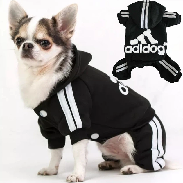 Костюм для собак Adidog XS Черный - Фото 1 Костюм для собак Adidog XS Черный - изображение 1