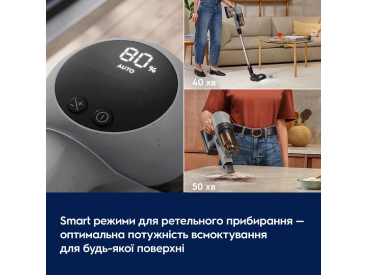 Вертикальний + ручний пилосос (2 в 1) Electrolux EP72AB21UG - изображение 8