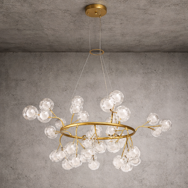 Люстра Firefly gold satin 45 ламп - изображение 3