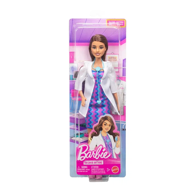 Кукла Barbie Я могу быть Врач (JKF76) - Фото 7 Кукла Barbie Я могу быть Врач (JKF76) - изображение 7
