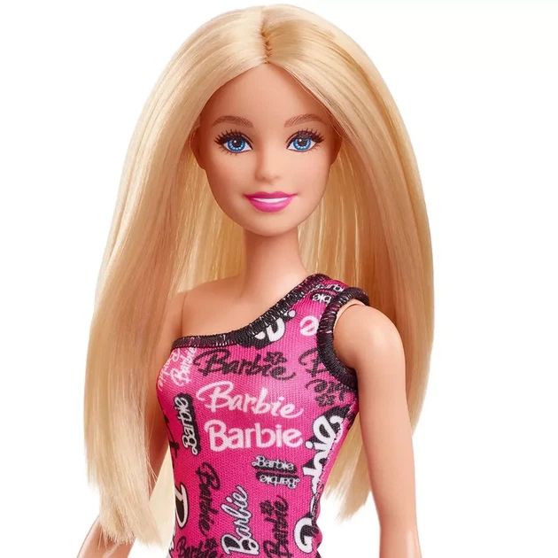 Кукла Barbie Супер стиль в брендированном платье (HRH07) - Фото 3 Кукла Barbie Супер стиль в брендированном платье (HRH07) - изображение 3