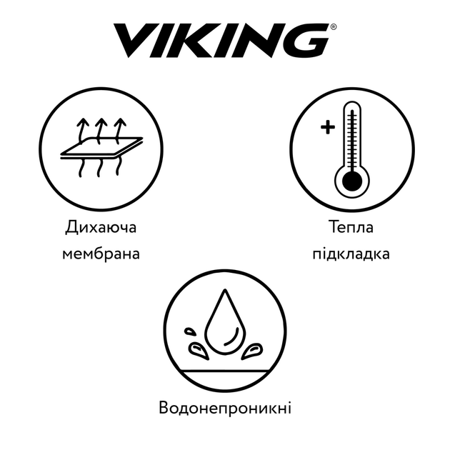 Сапоги Viking Montebello Warm GTX Zip Lilac, цвет сиреневый, размер 22 (243.90030.0094) - изображение 2