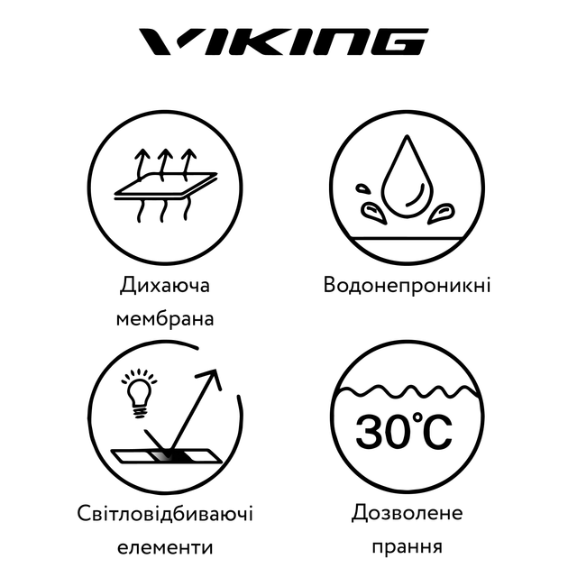 Ботинки Viking Toasty Warm GTX Zip Dark Pink, цвет бордовый, размер 29 (253.94010.0039) - изображение 2