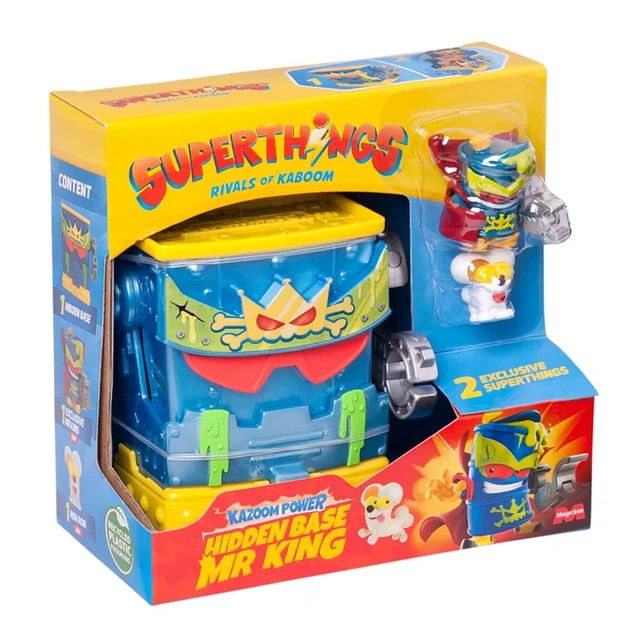 Игровой набор SuperThings Kazoom Power Скрытая база Мистера Кинга (PSTSP112IN240) - изображение 5