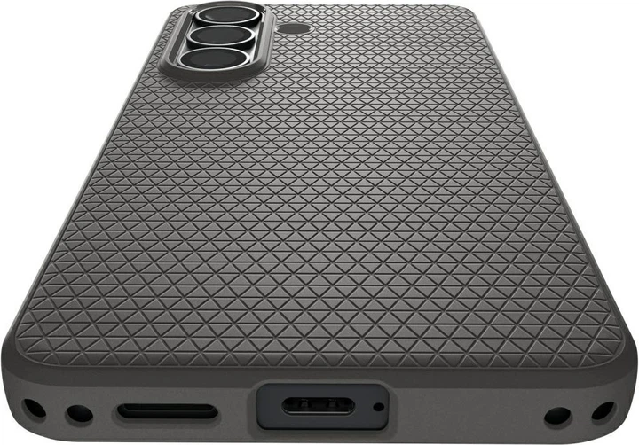 Etui plecki Spigen Liquid Air Case do Samsung Galaxy S26 Marble Grey (ACS11217) - obraz 6