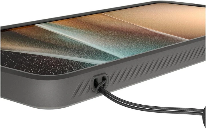 Etui plecki Spigen Liquid Air Case do Samsung Galaxy S26 Ultra Marble Grey (ACS11205) - obraz 12