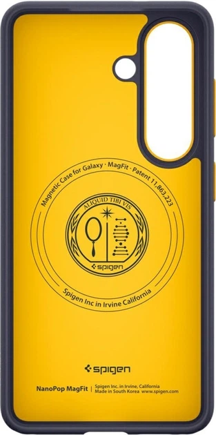 Etui plecki Spigen Nano Pog Mag MagSafe do Samsung Galaxy S26 Blueberry Navy (ACS11065) - obraz 4