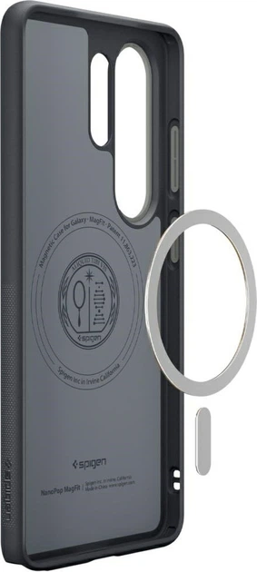 Чохол Spigen Nano Pog Mag MagSafe для Samsung Galaxy S26 Ultra Black Sesame (ACS11038) - зображення 8