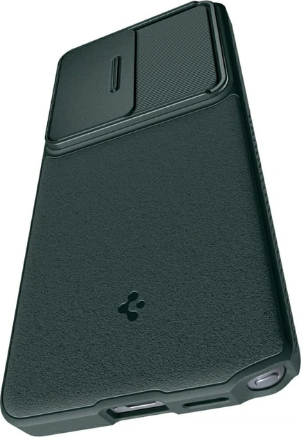 Etui plecki Spigen Optik Armor Case do Samsung Galaxy S26 Ultra Abyss Green (ACS10688) - obraz 9