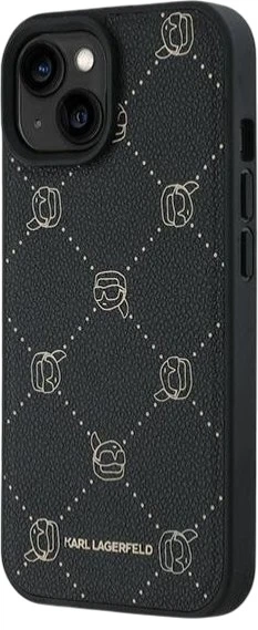 Панель Karl Lagerfeld Magsafe Karl Head для Apple iPhone 15 Black (3666339252649) - зображення 2