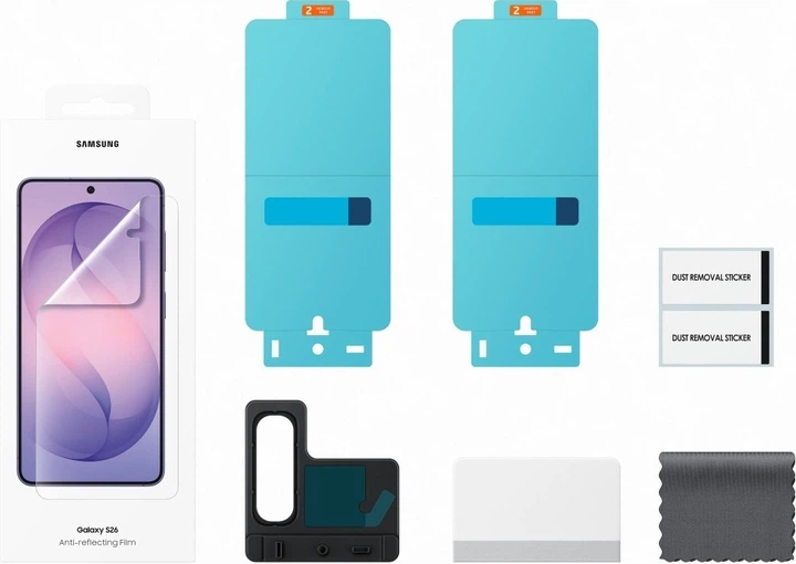 Захисна плівка Samsung Anti-reflecting film для Samsung Galaxy S26 2-pack (EF-US942CTEGWW) - зображення 3