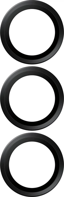 Szklo hartowane na obiektyw Panzer Glass Hoops Ceramic II Lens Protector do Samsung Galaxy S26 / S26+ Black (PG10851) - obraz 3