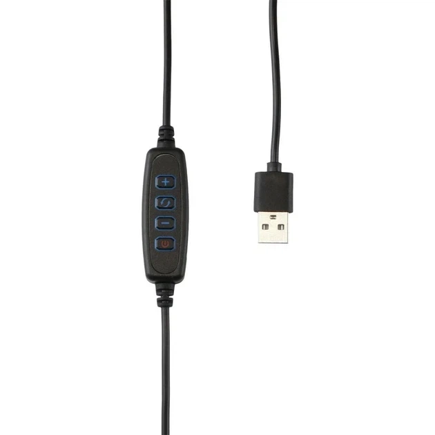 Лампа настольная Fill Light 3 в 1 9 см черная диммируемая с USB для смартфонов и микрофонов - Фото 5 Лампа настольная Fill Light 3 в 1 9 см черная диммируемая с USB для смартфонов и микрофонов - изображение 5