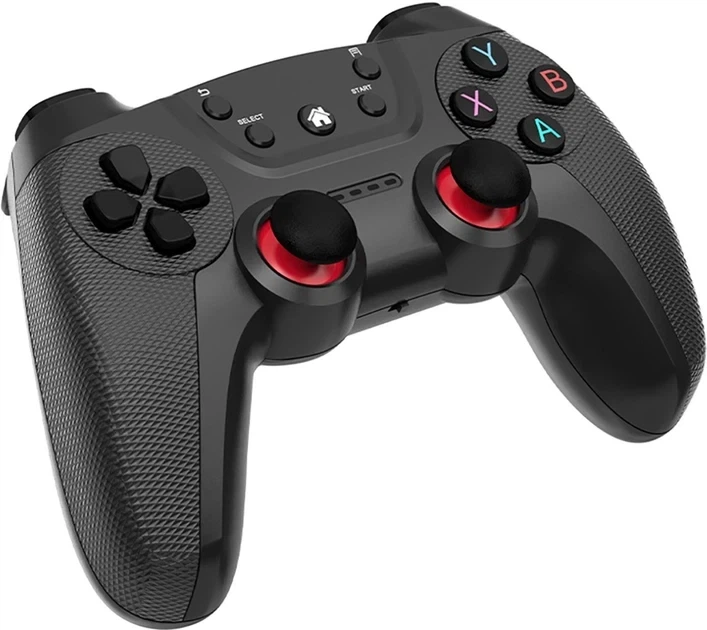Бездротовий ігровий контролер 17 600mAh кнопок для Android PC PS4 PS3 сірий XO GP6 - зображення 2