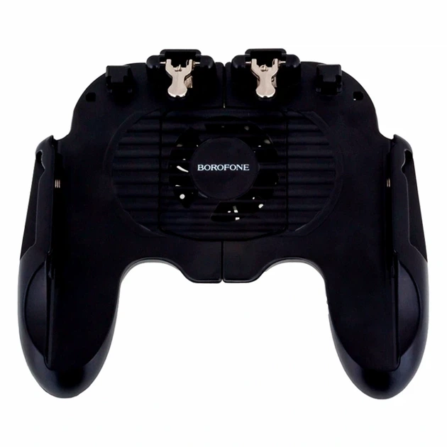 Геймпад Borofone BG3 Warrior черный с кулером и Micro-USB для мобильных игр длина смартфона 113-160 мм - Фото 3 Геймпад Borofone BG3 Warrior черный с кулером и Micro-USB для мобильных игр длина смартфона 113-160 мм - изображение 3