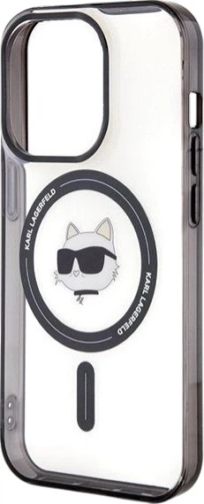 Панель Karl Lagerfeld IML Choupette's Head MagSafe для Apple iPhone 15 Pro Max Transparent (3666339162061) - зображення 5