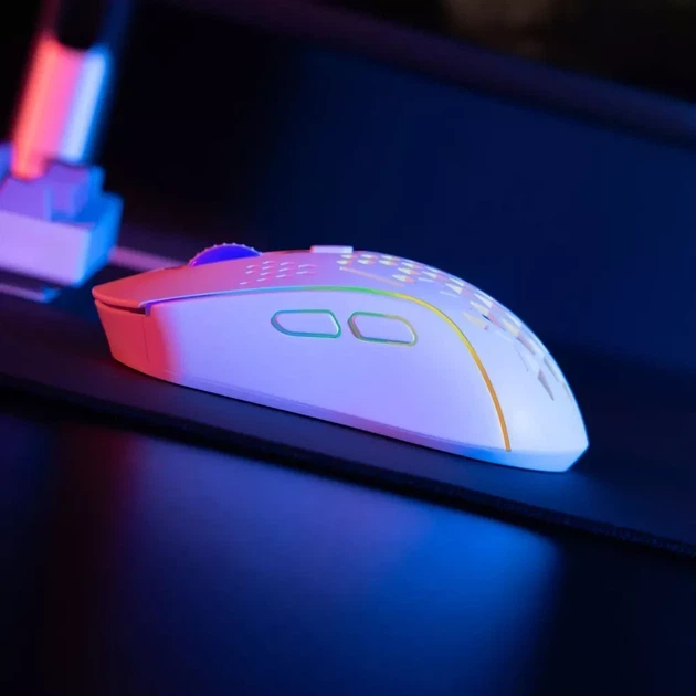 Беспроводная игровая мышь Proove Gaming Buzz 2.4G + USB белая - изображение 6