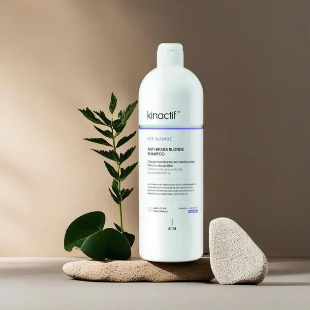 Шампунь анти-жовтизна KINACTIF №5 ANTI-BRASS BLONDE SHAMPOO, 100ml - зображення 2