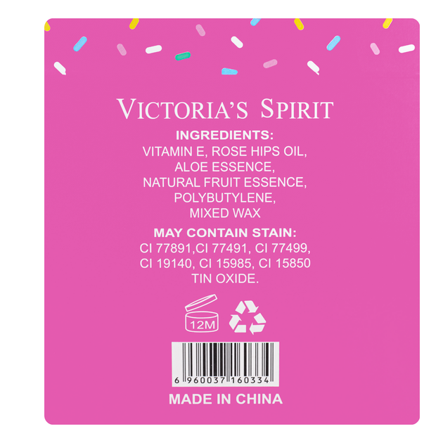 Набір зволожувальних блисків для губ Victoria's Spirit Sweet Lip Gloss з брелоком, 3 шт (6033) - зображення 3
