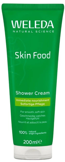 Крем-гель для душу Weleda Skin Food 200 мл (7611916164880) - зображення 1