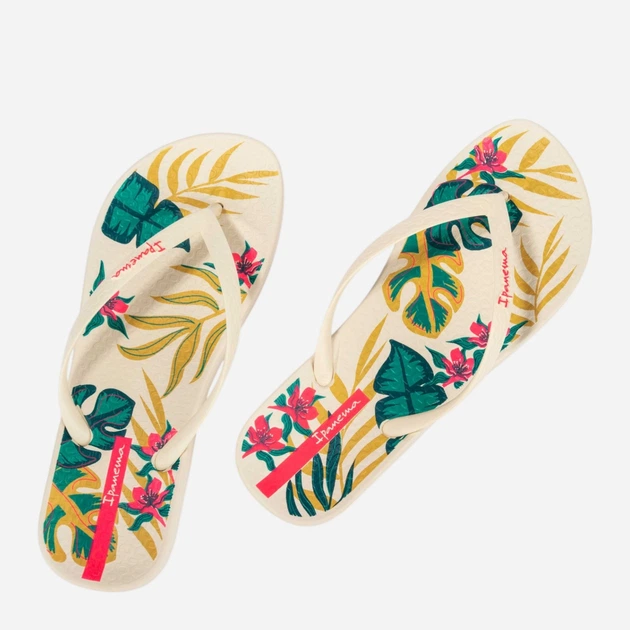 Жіночі в'єтнамки для пляжу Ipanema Anatomic Temas 83759-BL498 41-42 (26.5 см) Бежеві (7900204426923) - зображення 3