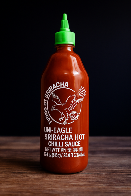 Соус Ширачи Sriracha 740 мл гострий чилі соус з чесноком для суші м'яса морепродуктів Jasny - зображення 2