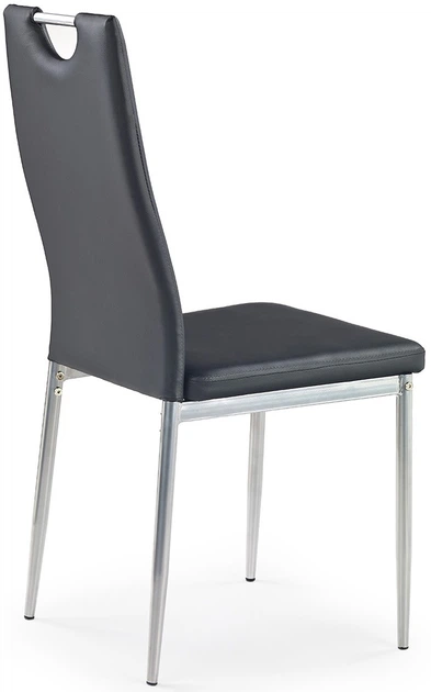 Krzesło do kuchni i salonu Halmar K202 Czarne (5905248117181) - obraz 2