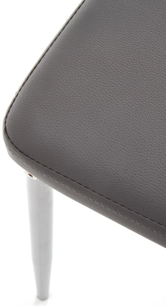 Krzesło do kuchni i salonu Halmar K202 Popielate (5905248117204) - obraz 4