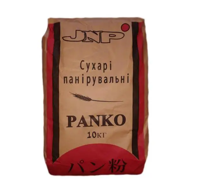 Панко сухари JNP 10 кг панировочные для жарки курицы рыбы овощей морепродуктов хрустящие Jasny - изображение 2