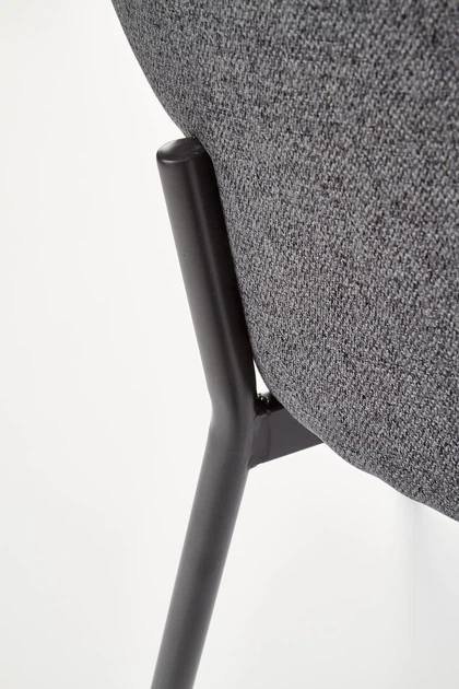 Krzesło do kuchni i salonu Halmar K373 Popielate (5905248118881) - obraz 2