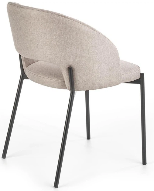 Krzesło do kuchni i salonu Halmar K373 Beżowe (5905248118874) - obraz 5