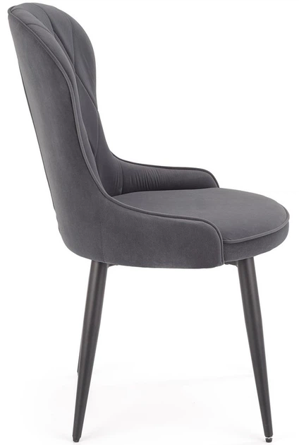 Krzesło do kuchni i salonu Halmar K366 Popielate (5905248118805) - obraz 9