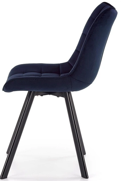 Krzesło do kuchni i salonu Halmar K332 Granatowe (5905248118386) - obraz 3