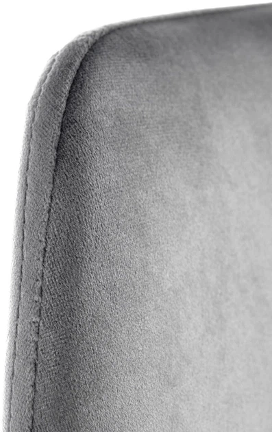 Стілець для кухні та вітальні Halmar K460 із золотим каркасом Сірий (5905248119895) - зображення 10