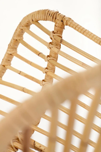 Стілець для кухні та вітальні Halmar K335 з ротангу Натуральний (5905248118454) - зображення 12