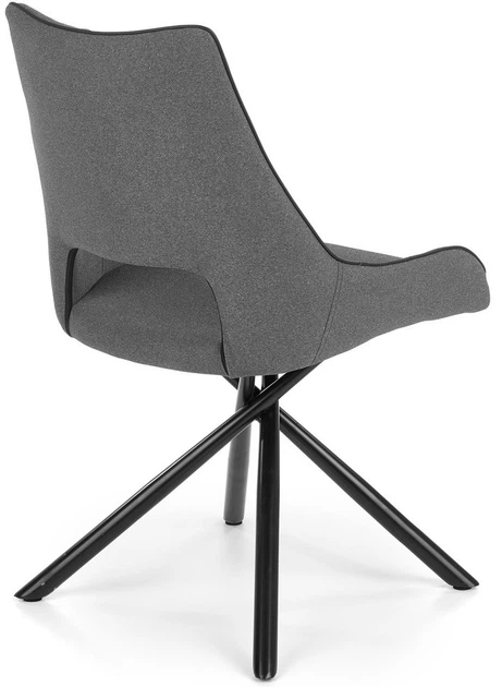 Krzesło do kuchni i salonu Halmar K409 Popielate (5905248119444) - obraz 7