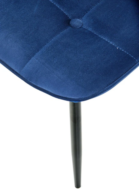 Стілець для кухні та вітальні Halmar K417 Темно-синій (5905248119574) - зображення 5