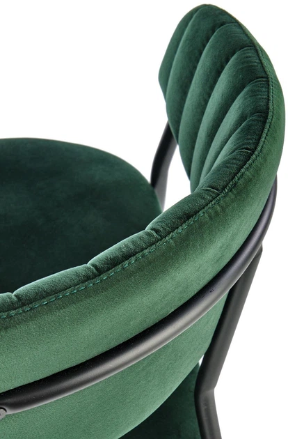 Стілець для кухні та вітальні Halmar K426 Темно-зелений (5905248119710) - зображення 2