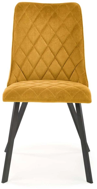Krzesło do kuchni i salonu Halmar K450 Musztardowe (5905248119741) - obraz 6